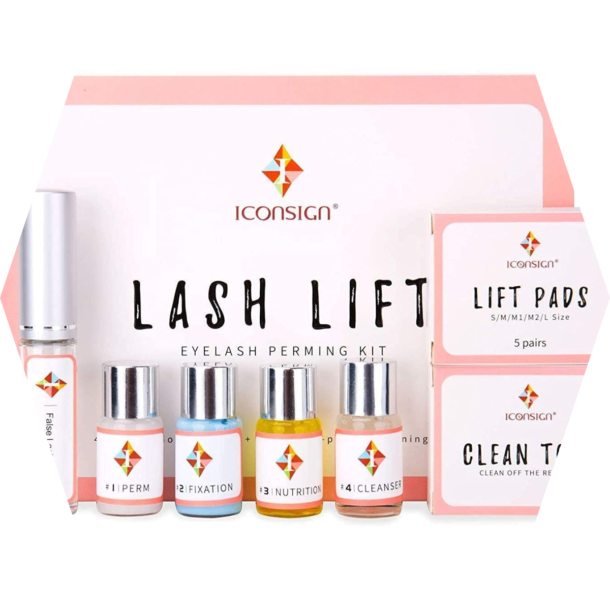 Kit Lash Lift Iconsign para rizado semipermanente de pestañas