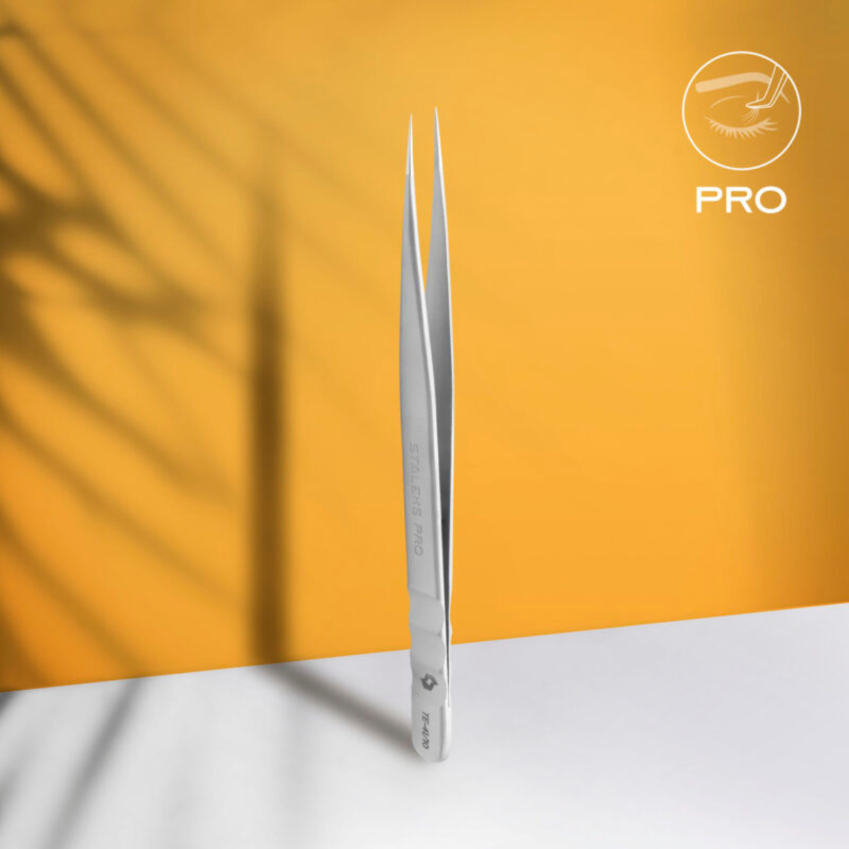 Pinza Staleks Expert 41 Type 10 recta para extensiones de pestañas