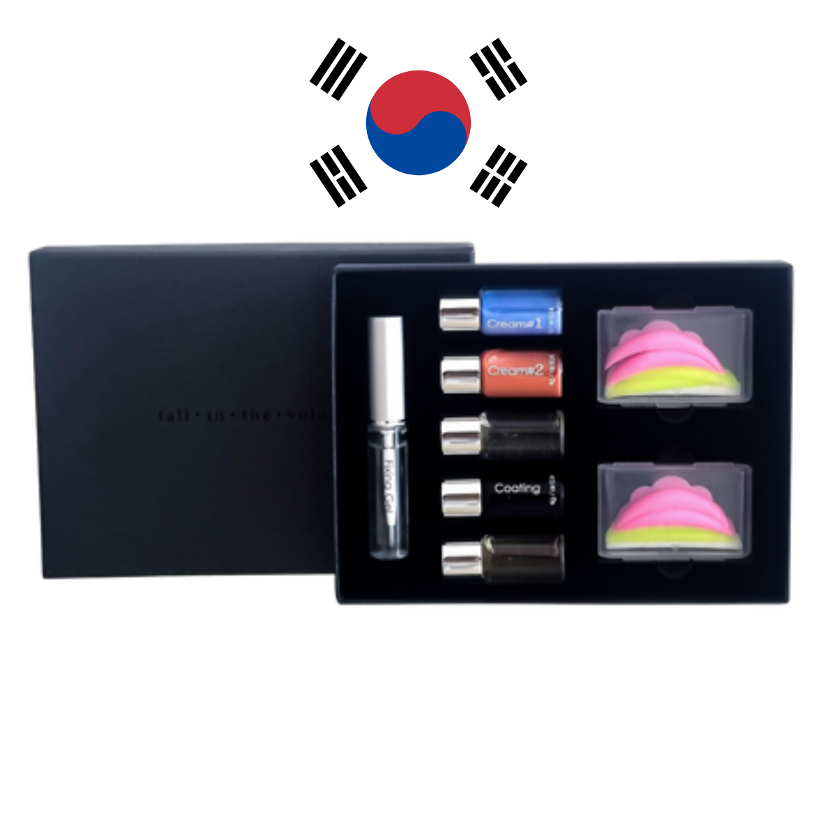 Kit profesional Fall In The Volume para lifting de pestañas