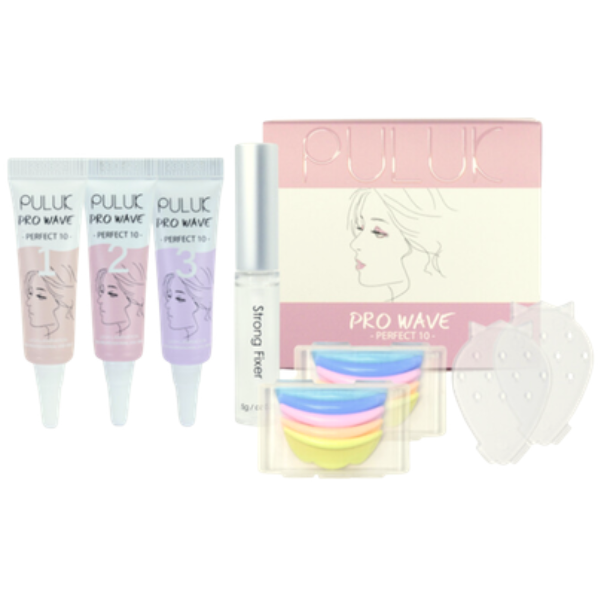 Pro Wave kit profesional para lifting de pestañas