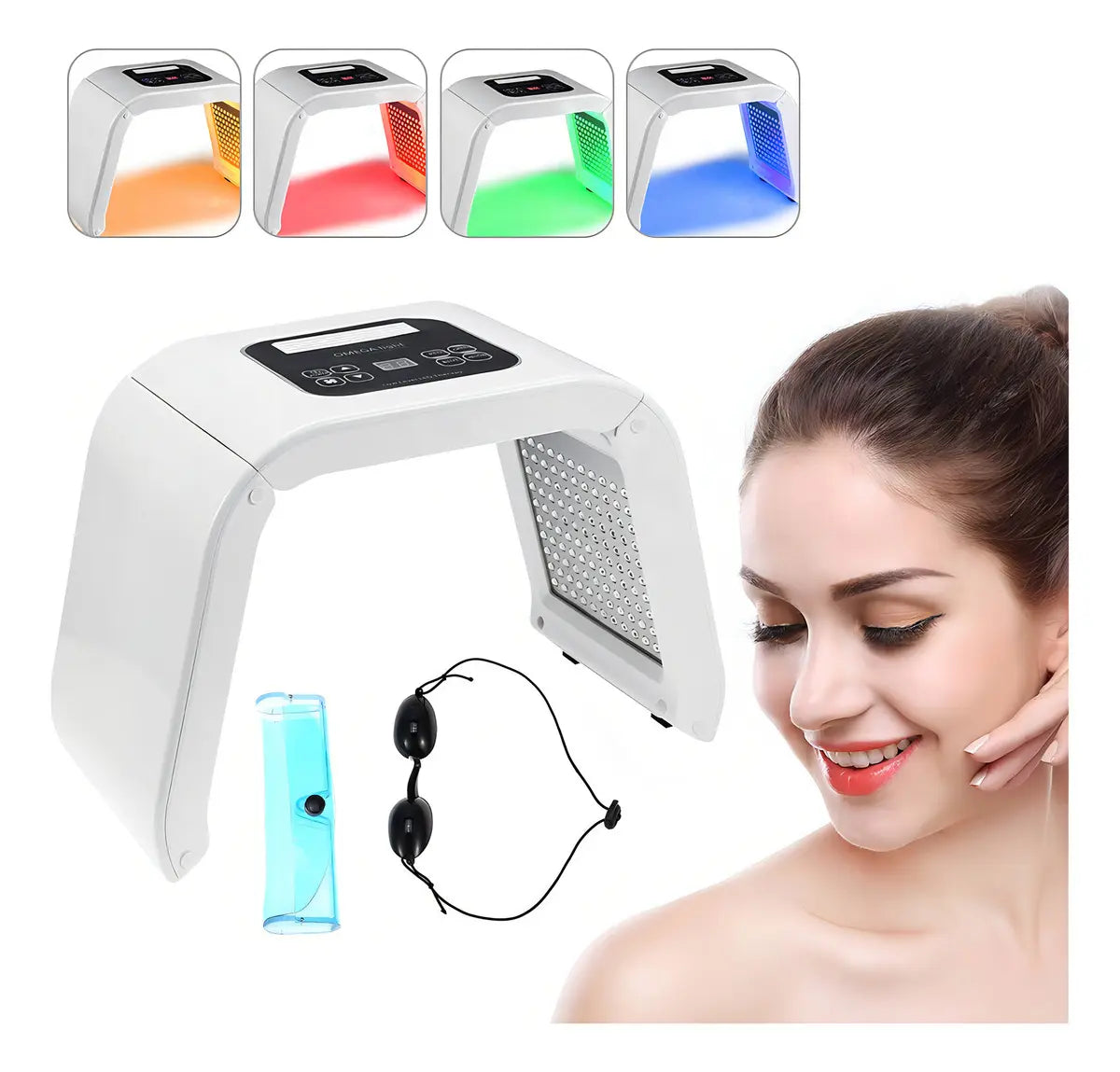 Cabina LED Facial y Corporal 7 Colores | 574 LEDs