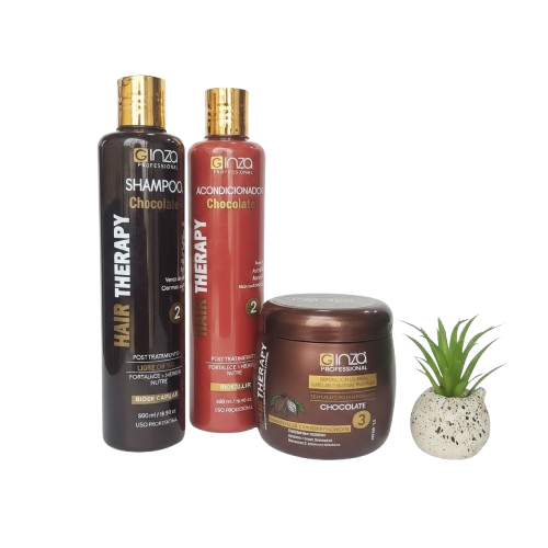 Kit Post Tratamiento Chocolate Ginza Professional