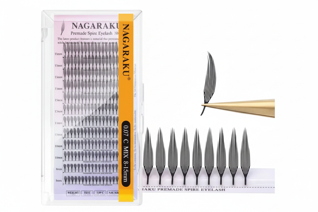 Nagaraku Spire - Bandeja mixta fondo blanco