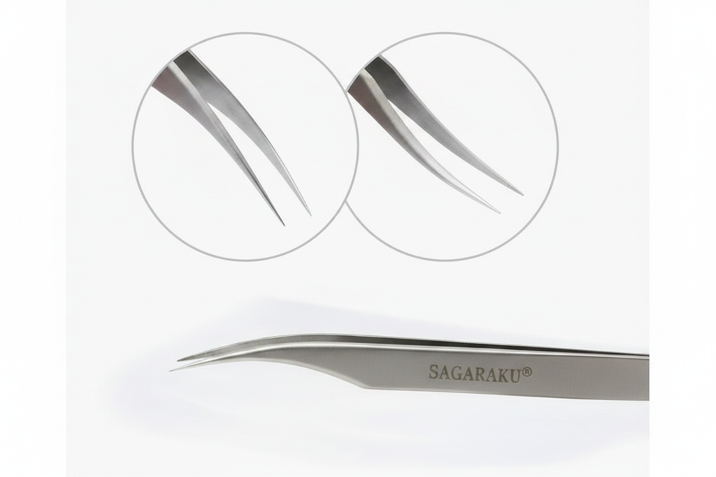 Pinza Delfín Nagaraku N-02 - Detalle punta