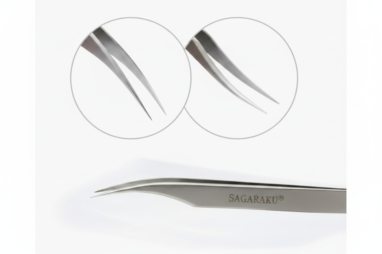 Pinza Delfín Nagaraku N-02 - Detalle punta